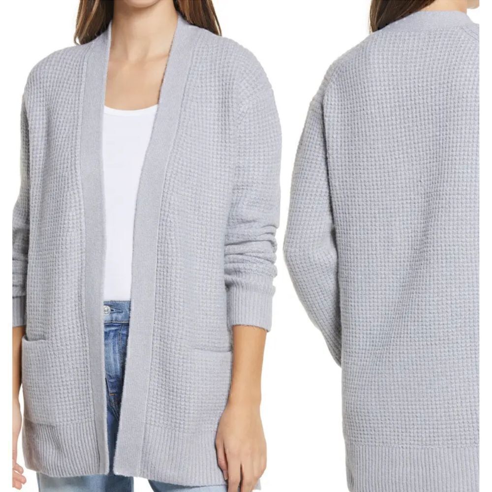 CASLON Open Front Cardigan Sweater Size Small NWT